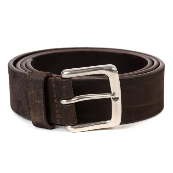 Felisi Gürtel "Vintage Suede" Aus Dunkelbraunem Wildleder - Handarbeit* Gürtel