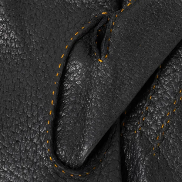 Thomas Riemer Wien Handschuh „Auerberg" Aus Peccary-Leder Mit Kaschmirfutter Hand S* Handschuhe