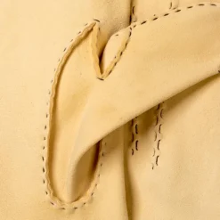 Thomas Riemer Wien Handschuhe „Offizier" Aus Beigem Hirschleder* Handschuhe