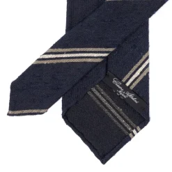 Cesare Attolini Historisches Archiv: Krawatte „Shantung Stripe
