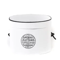 Lock u0026 Co. Hatters Hutschachtel „Oval Medium Box" Handgefertigt* Hüte