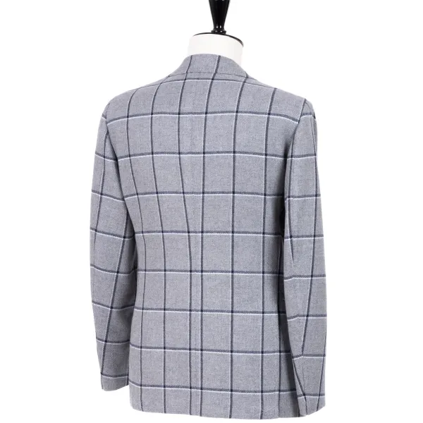 Cesare Attolini Jacke „Grande Finestra" Aus Wolle Und Kaschmir Reine Handarbeit* Anzugjacke