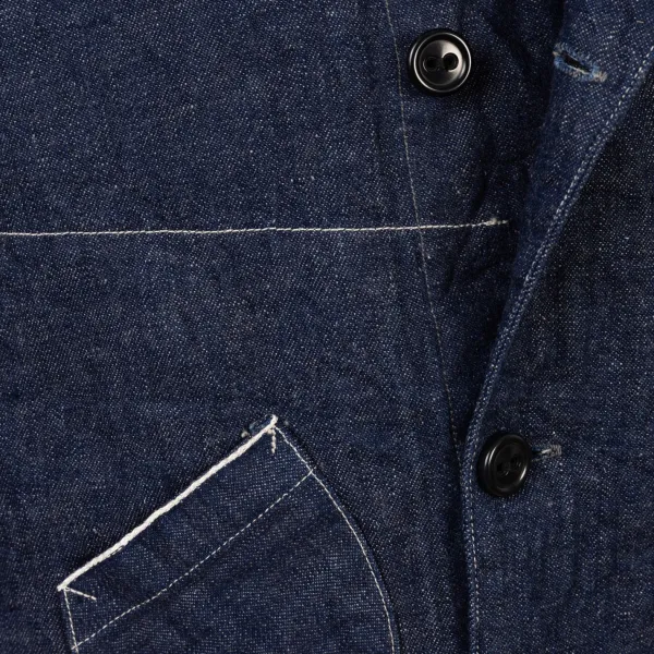 Kohärenz Jacke „Kees" Aus Japanischem Selvedge-Logger-Denim* Das Beste Aus Japan