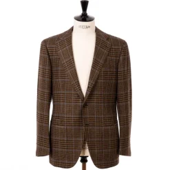 Cesare Attolini Jacke „Prince De Galles" Aus Reiner Merinowolle Von Fox Brother'S* Anzugjacke