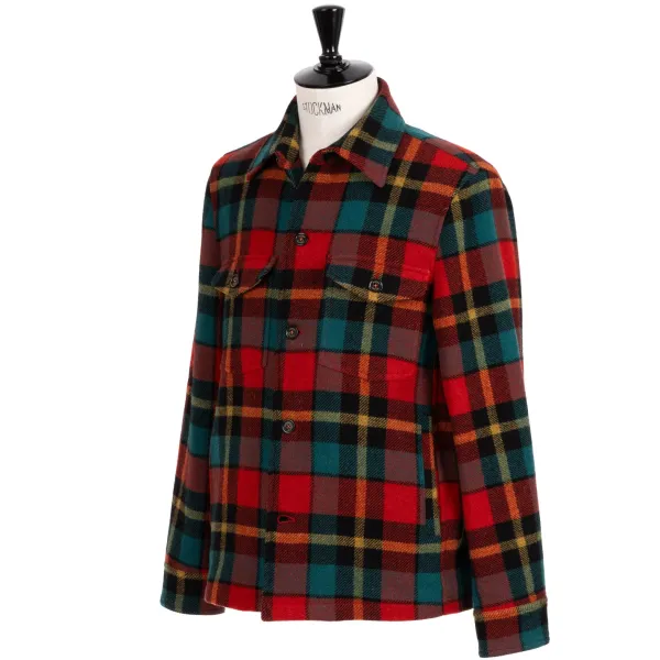 Valstar Jacke „Steve Overshirt" Aus Kariertem Wollflanell* Jacken