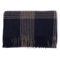 Joshua Ellis X Mj: Karierte Decke „New Home Plaid" Aus Lammwolle Und Alp* Freizeitkleidung