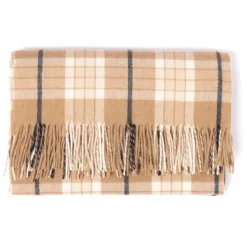 Joshua Ellis X Mj: Karierte Decke „New Home Plaid" Aus Lammwolle Und Alp* Freizeitkleidung