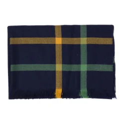 Cesare Attolini Karierter Schal „Plaid Lusso" Aus Reinem Kaschmir* Schals