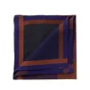 Simonnot-Godard Kariertes Einstecktuch „Nouveau Tartan 1972" Aus Reiner Baumwolle* Taschentücher