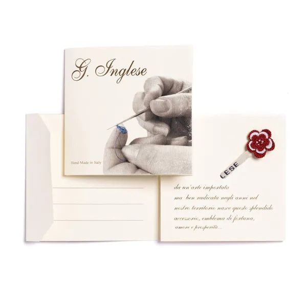 G. Englisch Knopflochblume „Fiore Mare" Handgefertigt* Manschettenknöpfe Und Schmuck