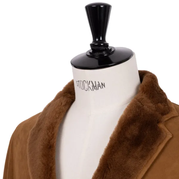 Schutzhütte Lederjacke „New Fur Blazer" Aus Gewachsenem Lammfell Handgefertigt* Leder