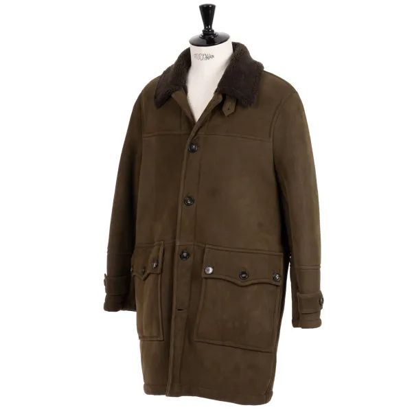 Valstar Lederjacke „ Norrland Coat" Aus Lammfell Curley Lambs* Leder