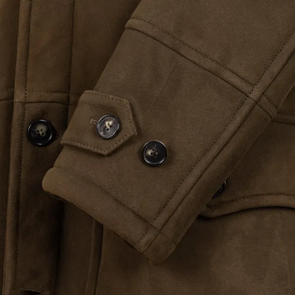 Valstar Lederjacke „ Norrland Coat" Aus Lammfell Curley Lambs* Leder