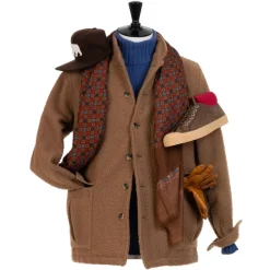 Justo Gimeno Limited Edition X Mj: Hemd-Jacke „Maremma Teba Jacket" Aus Original Ca* Teba + Hemdjacken