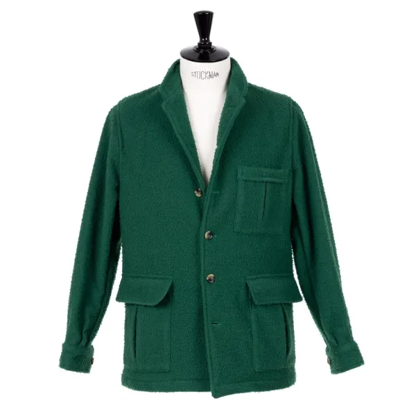 Justo Gimeno Limited Edition X Mj: Hemdjacke „Maremma Teba Jacket" Im Original C* Teba + Hemdjacken