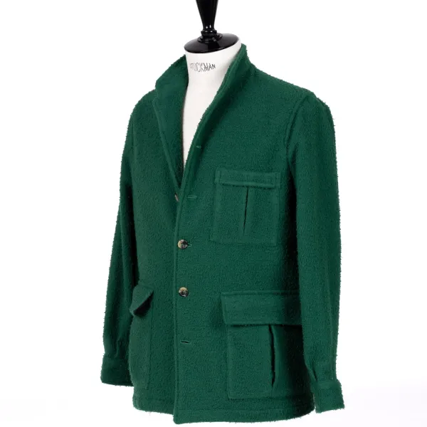 Justo Gimeno Limited Edition X Mj: Hemdjacke „Maremma Teba Jacket" Im Original C* Teba + Hemdjacken