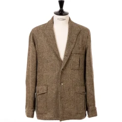 Justo Gimeno Limited Edition X Mj: Hemd-Jacke „Shooting-Teba" Aus Original Harris-T* Teba + Hemdjacken