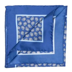 Cesare Attolini Limitierte Auflage: Einstecktuch Aus Reiner Seide „Paisley Danzante" Handroll* Taschentücher