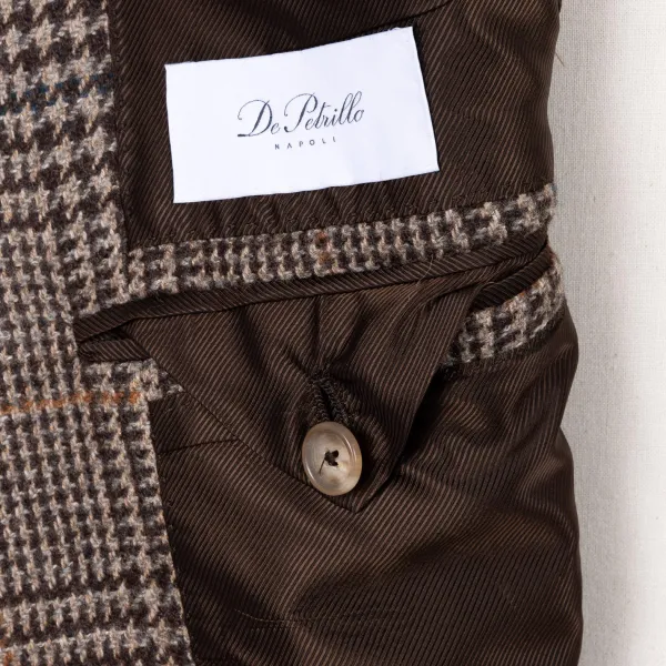 De Petrillo Limitierte Auflage: Jacke „Nuovo Galles" Aus Einer Wollmischung Handgefertigt* Anzugjacke