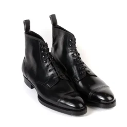 Saint Crispin's Limitierte Auflage Stiefel „Toe Cap Derby American" Aus Original Horween Shell Cordovan* Mto
