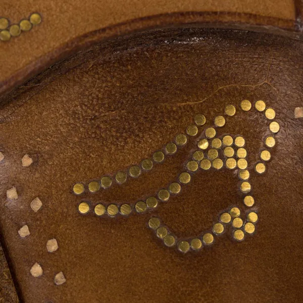 Saint Crispin's Limitierte Auflage: Stiefel „Urban Rodeo" Aus Tabakbraunem Wildleder* Mto