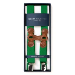 Albert Thurston May Green Elastische Hosentrager „Infinity" Mit Clips* Zahnspange