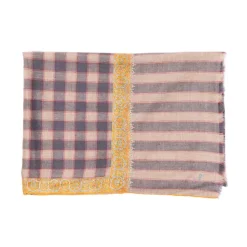 Yaser Shaw Mj-Schal „Amritsar" Aus Feinstem Handbesticktem Pashmina-Kaschmir* Schals