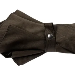 Maglia Olive-Colored Sporty Umbrella With Hand-Sewn Leather Handle* Regenschirme