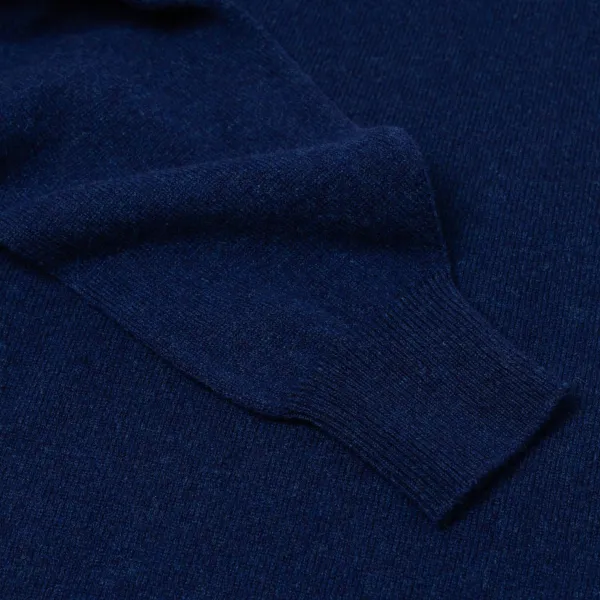 William Lockie Pullover „Leven Crew" Aus Reiner Geelong-Lammwolle 2-Lagig* Strickwaren
