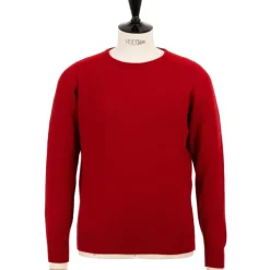 William Lockie Pullover „Leven Crew" Aus Reiner Geelong-Lammwolle 2-Lagig* Strickwaren