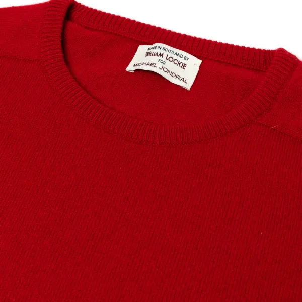 William Lockie Pullover „Leven Crew" Aus Reiner Geelong-Lammwolle 2-Lagig* Strickwaren