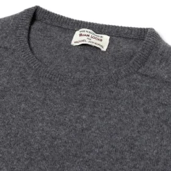 William Lockie Pullover „Leven Crew" Aus Reiner Geelong-Lammwolle 2-Lagig* Strickwaren