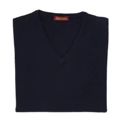 Brigatelli seit 1922 Pullover Mit V-Ausschnitt Aus Merinowolle Und Kaschmir 1-Lagige Kaschmirmischung* Strickwaren