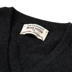 William Lockie Pullover „Oxton Vee" Aus Feinem Schottischem 1-Lagigem Kaschmir* Strickwaren