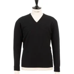 William Lockie Pullover „Oxton Vee" Aus Feinem Schottischem 1-Lagigem Kaschmir* Strickwaren