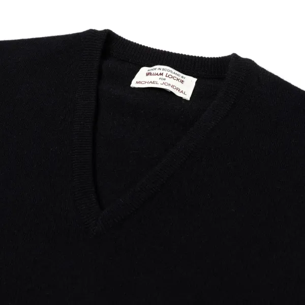 William Lockie Pullover „Oxton Vee" Aus Feinem Schottischem 1-Lagigem Kaschmir* Strickwaren