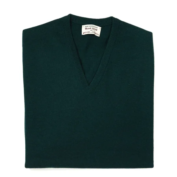 William Lockie Pullover „Oxton Vee" Aus Feinem Schottischem 1-Lagigem Kaschmir* Strickwaren