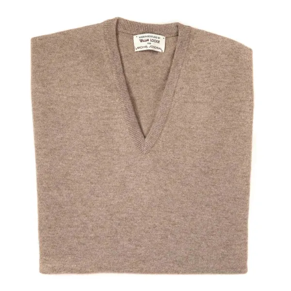 William Lockie Pullover „Oxton Vee" Aus Feinem Schottischem 1-Lagigem Kaschmir* Strickwaren