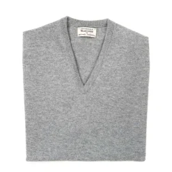 William Lockie Pullover „Oxton Vee" Aus Feinem Schottischem 1-Lagigem Kaschmir* Strickwaren