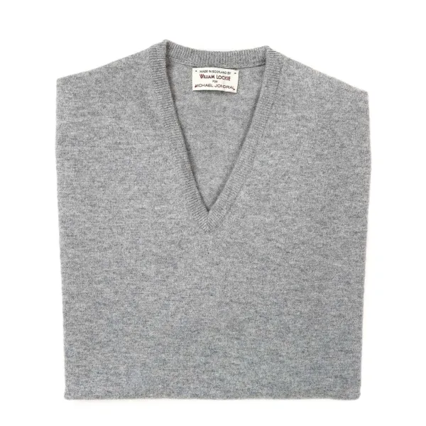 William Lockie Pullover „Oxton Vee" Aus Feinem Schottischem 1-Lagigem Kaschmir* Strickwaren