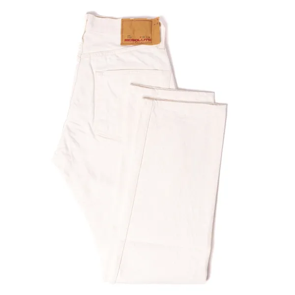 Entschlossen Resolute X Mj: Limited Edition 710 Original White Japan Denim* Das Beste Aus Japan