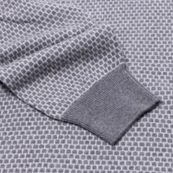 Brigatelli seit 1922 Rollkragenpullover Aus Merinowolle Und Kaschmir Mit Quadratischem Jacquard 1-Lagig, Ca* Strickwaren