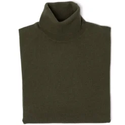 Brigatelli seit 1922 Rollkragenpullover Aus Merinowolle Und Kaschmir 1-Lagige Kaschmirmischung* Strickwaren