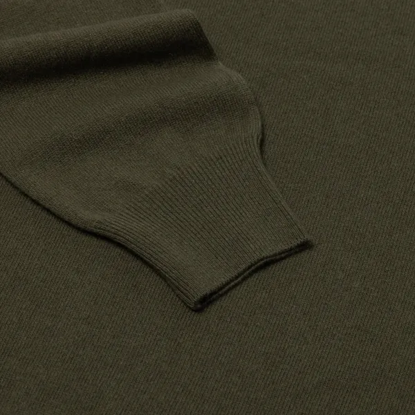 Brigatelli seit 1922 Rollkragenpullover Aus Merinowolle Und Kaschmir 1-Lagige Kaschmirmischung* Strickwaren