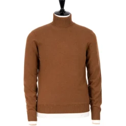 Cesare Attolini Rollkragenpullover Von Alta Badia Aus Reinem Duvet-Kaschmir* Strickwaren
