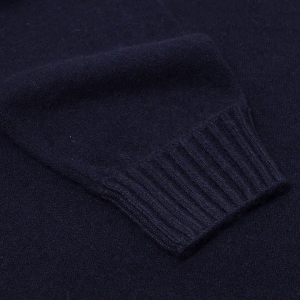 Cesare Attolini Rollkragenpullover Von Alta Badia Aus Reinem Duvet-Kaschmir* Strickwaren