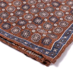 Manufaktur Rosi Rosi Collection X Mj: Einstecktuch „Medallion Double Print