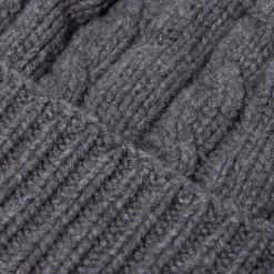Manufaktur Rosi Rosi Collection X Mj: Strickmutze „Cable Beanie" Aus Reinem Kaschmir* Hüte