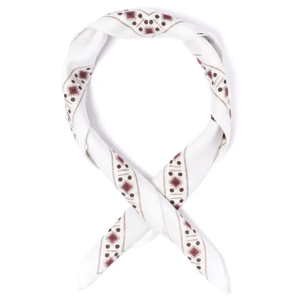 Manufaktur Rosi Rosi Collection X Mj: Wilder Paisley-Halsschal Aus Baumwolle Und Sil* Schals