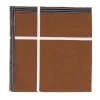 Simonnot-Godard Rostbraunes Taschentuch „Socotra" Aus Feiner Baumwolle Handgerollt* Taschentücher